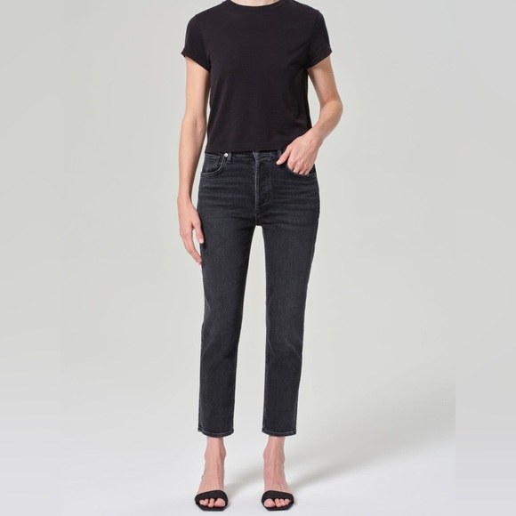 Agolde Riley Crop Jeans